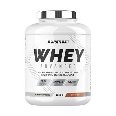 SUPERSET NUTRITION 100% WHEY PROTEINE ADVANCED (2kg)   Whey prot&eacute;ine   Nutella    