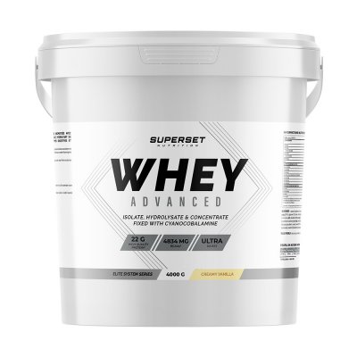 SUPERSET NUTRITION 100% whey proteine advanced (4kg)