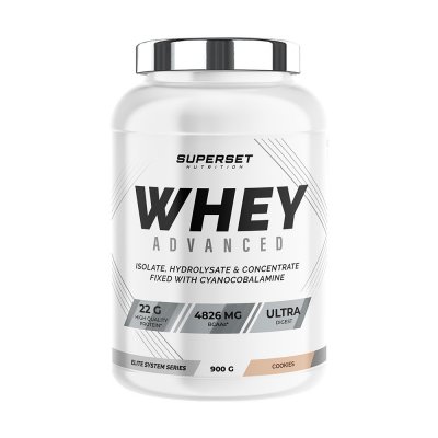 SUPERSET NUTRITION 100% whey proteine advanced (900gr)