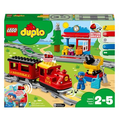 10874 Le train &agrave; vapeur LEGO DUPLO