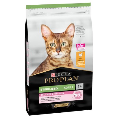 10kg Sterilised poulet Pro Plan - Croquettes pour chat