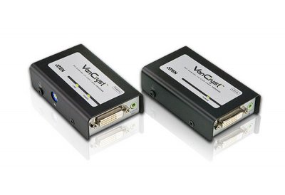 ATEN 10T Dvi / Audio Cat5 Extenseur 60 m
