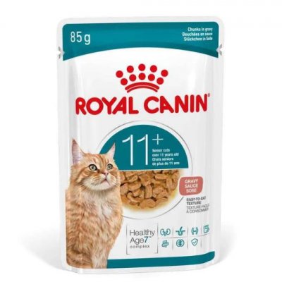 ROYAL CANIN 12x85g Ageing +12 en sauce  - P&acirc;t&eacute;e pour chat