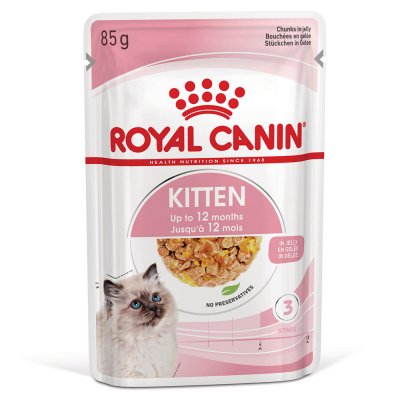 ROYAL CANIN 12x85g Kitten Instinctive en gel&eacute;e  pour chaton
