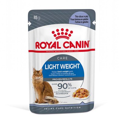ROYAL CANIN CARE NUTRITION 12x85g Light Weight Care en gel&eacute;e Royal Canin - Sachet pour chat
