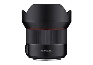 SAMYANG 14 mm f/2.8 AF Noir pour Canon EF