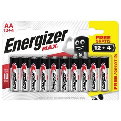 ENERGIZER 16 piles Max  - AA