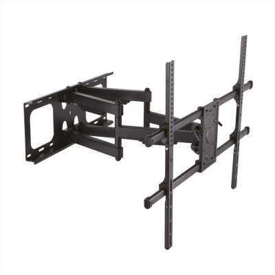 VALUE 17991207 Support mural de t&eacute;l&eacute;viseur, flexible, noir 