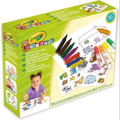 CRAYOLA 1Er Kit Coloriage Et Gommettes