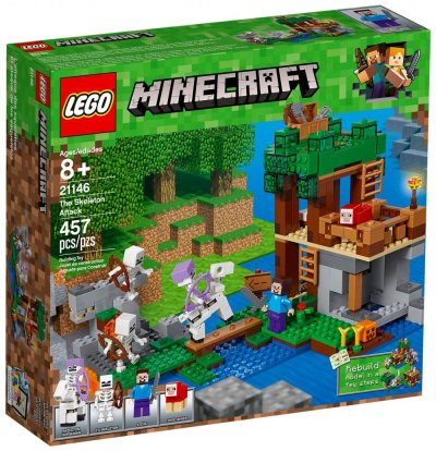 21146 L'attaque des squelettes Lego Minecraft