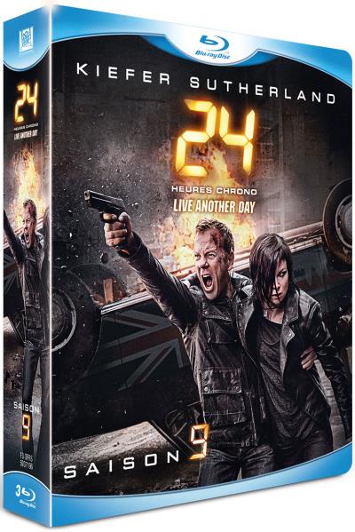 24 heures chrono - Saison 9 : Live Another Day [Blu-ray]