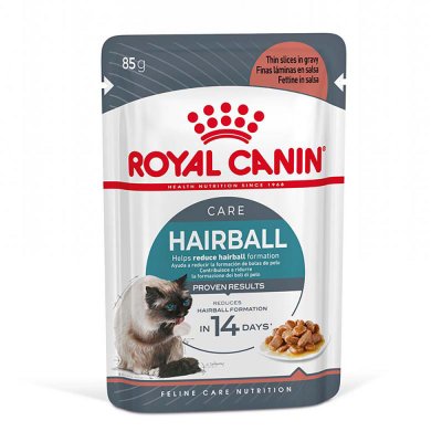 ROYAL CANIN CARE NUTRITION 24x85g Hairball Care en sauce Royal Canin - P&acirc;t&eacute;e pour chat