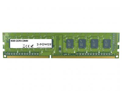 2POWER  Multispeed 1x8gb Ddr3 1600mhz Memory Ram Vert