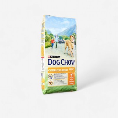 DOG CHOW 2x14kg PURINA  Complet/Classic, poulet - Croquettes pour chien