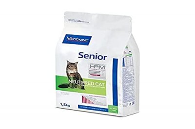 VIRBAC 2x7kg HPM Cat Senior Neutered  Veterinary - Croquettes pour Chat