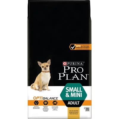 PRO PLAN 2x7kg Small & Mini Adult poulet  - Croquettes pour chien