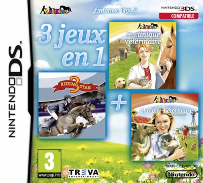 3 Jeux en 1 Volume 2 Animaux DS 