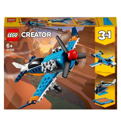 31099 l'avion h lices lego creator