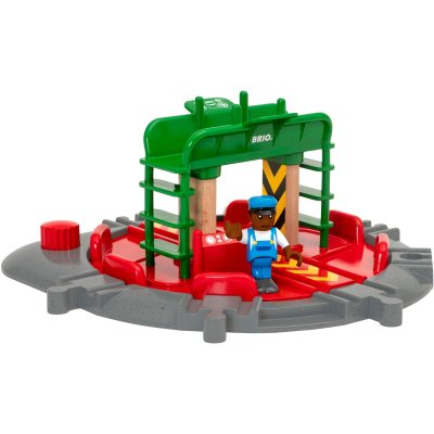BRIO 33476 plaque tournante et personnage