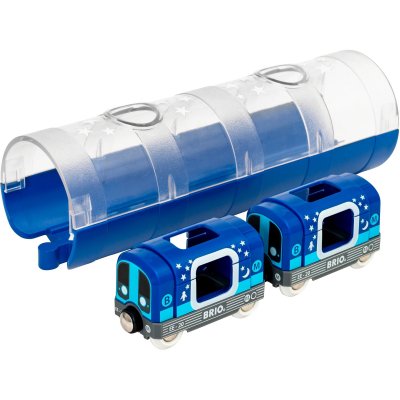 BRIO 33970 metro et tunnel phosphorescents