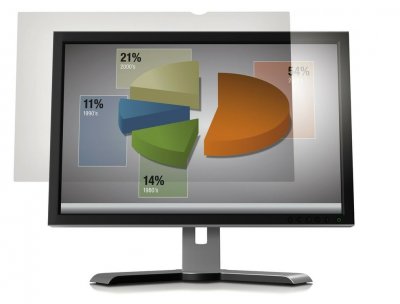 3M   Filtre anti-reflets pour moniteur panoramique 24