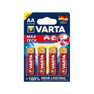 VARTA 4 piles AA Mignon 4706  Max Tech