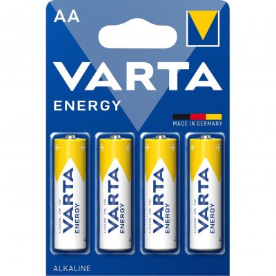 VARTA 4 Piles LR06 AA  Energy Value Pack 