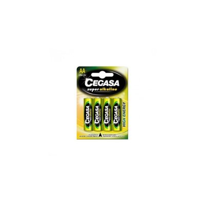 CEGASA 4 piles LR6 AA SUPER ALCALINE - 