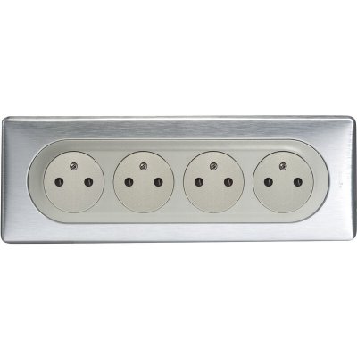 LEGRAND 4 prises pr&eacute;-c&acirc;bl&eacute;es  CELIANE
