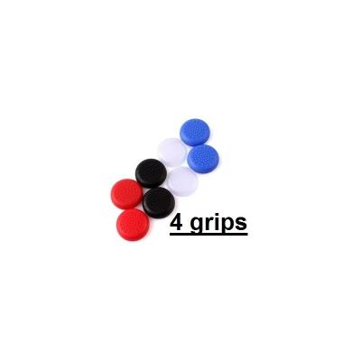 SKYEXPERT 4 protections joystick manette ps4 bouton silicone couleur bleu x4 