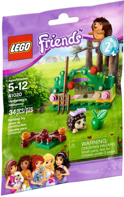 41020 Le herisson et sa cachette S2, Lego Friends 