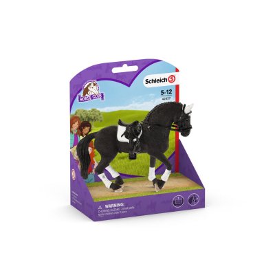 SCHLEICH 42457 Etalon Frison Concours Equestre
