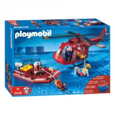 4428 Pilote h&eacute;licopt&egrave;re bateau de sauvetage