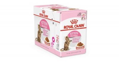 ROYAL CANIN 48x85g Sterilised Kitten en sauce  - P&acirc;t&eacute;e pour chat
