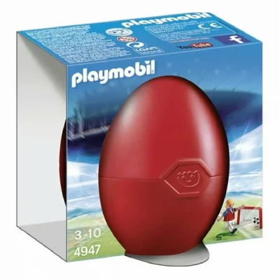 4947 Oeuf joueur de foot - Playmobil