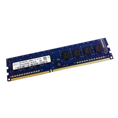 4go ram module m&eacute;moire hynix hmt451u6afr8c-pb ddr3 pc3-12800u 1600mhz 1rx8 cl11 