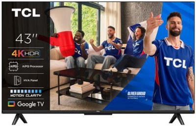 TCL 4K HDR 43P69K 109 cm GOOGLE 2025