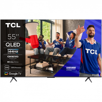 TCL 4K QLED 144Hz 55P89K 140 cm GOOGLE TV