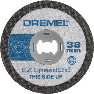 DREMEL 5 disques plastique &agrave; tron&ccedil;onner  SpeedClic 38 mm