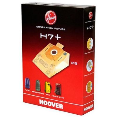HOOVER 5 sacs H7 pour ALPINA ARIA SENSOTRONIC VOGUE ELITE Aspirateur (09026177 )