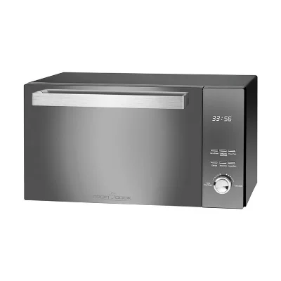 PROFICOOK 501204 23 litres 1000 watts verre double vitrage porte noir 