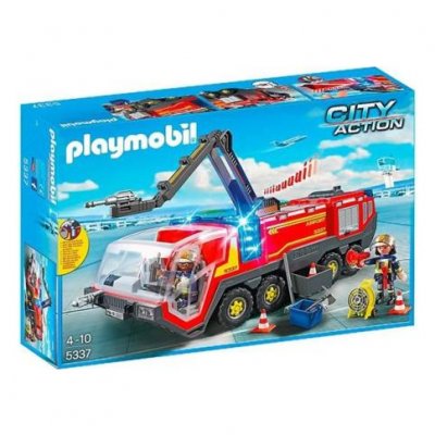 5337 V&eacute;hicule pompier a&eacute;roportuaire - Playmobil