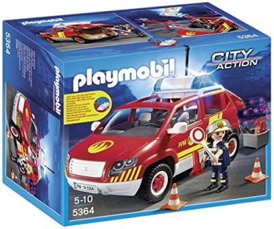 5364 V&eacute;hicule de Pompier avec sir&egrave;ne - Playmobil