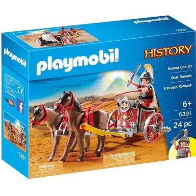 5391 playmobil char romain avec tribun