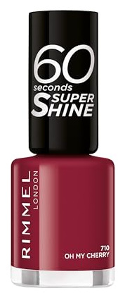 RIMMEL 60 SECONDS super shine #710-oh my cherry