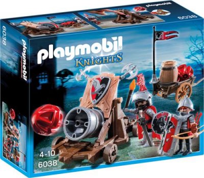 6038 Chevaliers Aigle canon g&eacute;ant - Playmobil