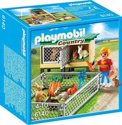 6140 Enclos lapins et clapier - Playmobil