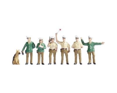 NOCH 7 figurines de facteurs H0 15090 