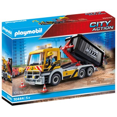 70444 camion avec benne et plateforme