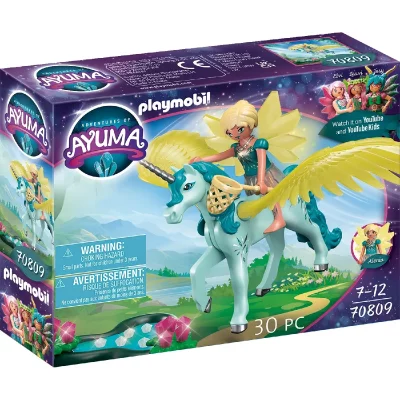 70809 Playmobil Ayuma Crystal fairy licorne 